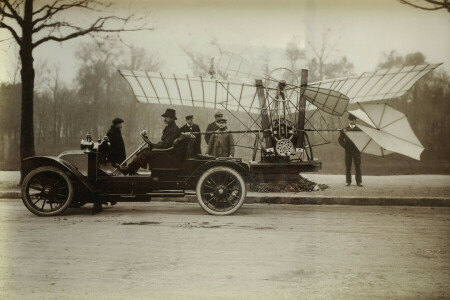 รถยนต์, คน, Santos Dumont, เครื่องบิน