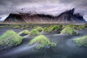 모래 언덕, 아이슬란드, 베스트 라 호른