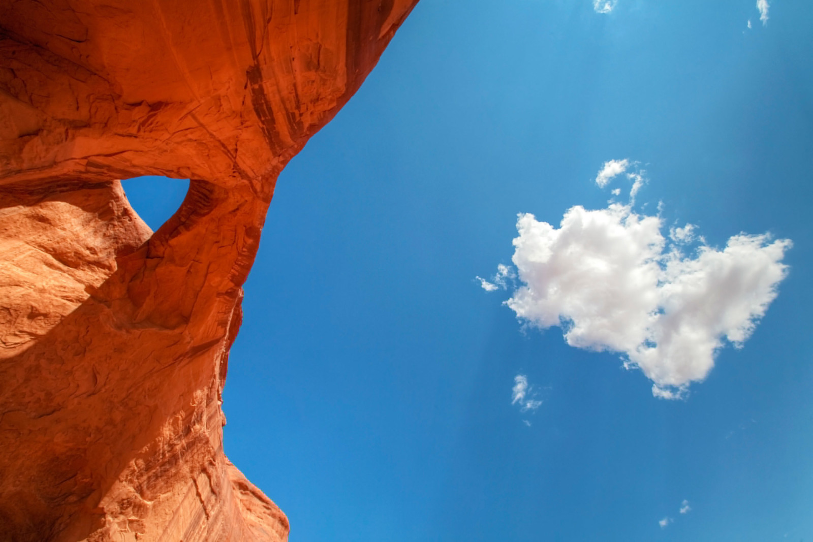 langit, Utah, Amerika Serikat, lengkungan, batu, Taman Nasional Arches, kfrf