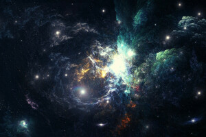 銀河, 星雲, スペース