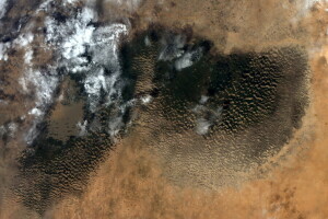 チャド湖, 砂漠