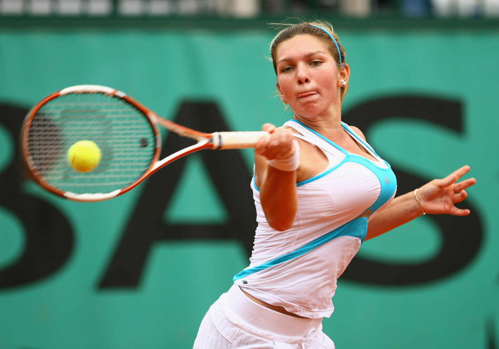 trái bóng, vợt, quần vợt, Simona Halep