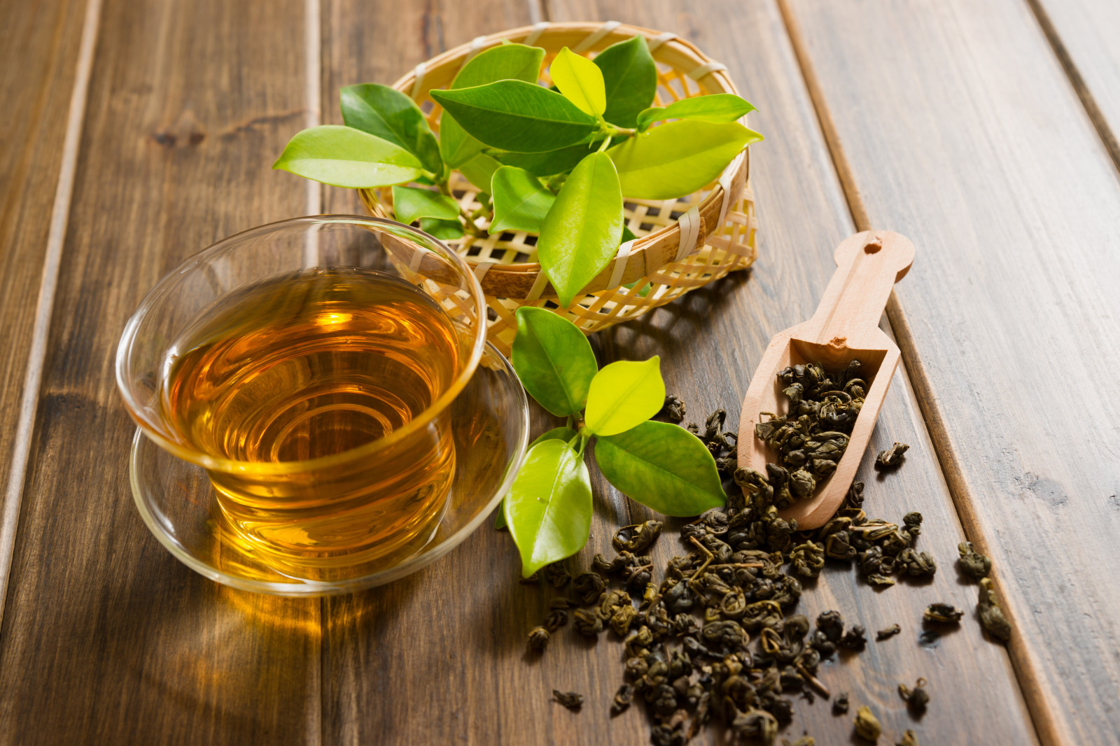 葉, 緑茶, 醸造茶