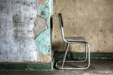 배경, 의자, 벽
