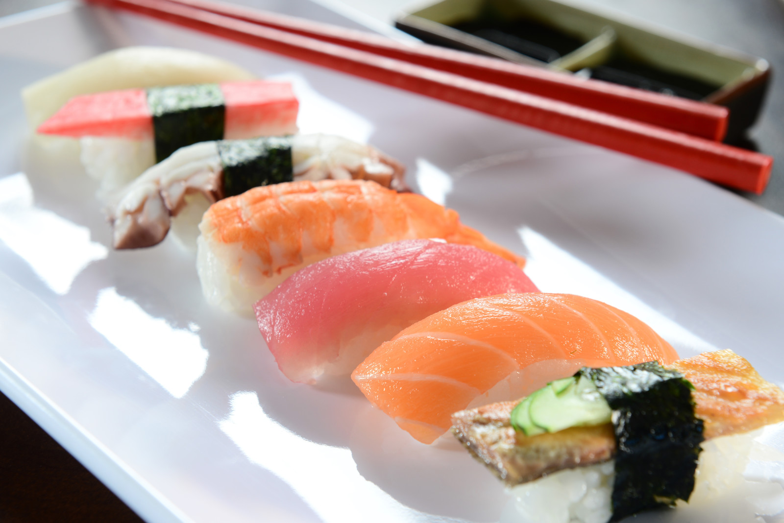 cá, sushi, Bánh cuốn