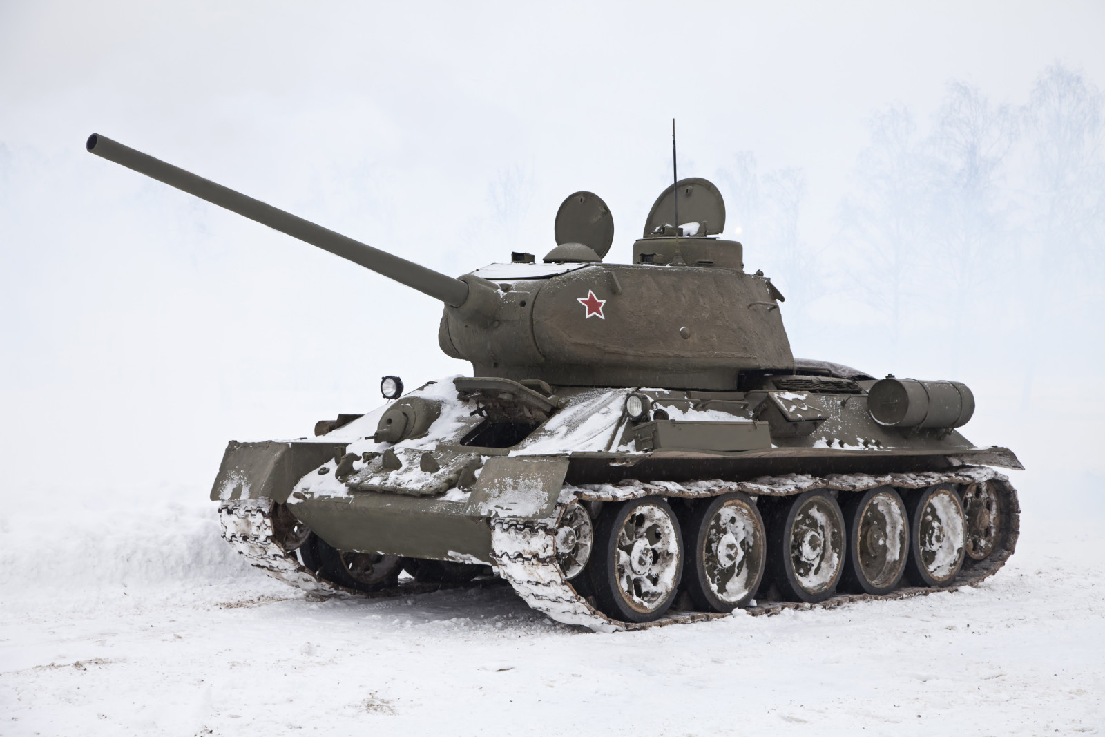 tuyết, mùa đông, Quân đội, Thế chiến thứ hai, súng, súng, Bão tuyết, xe tăng
