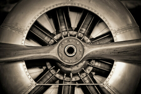 航空機エンジン, エンジニアリング, 金属, プロペラ