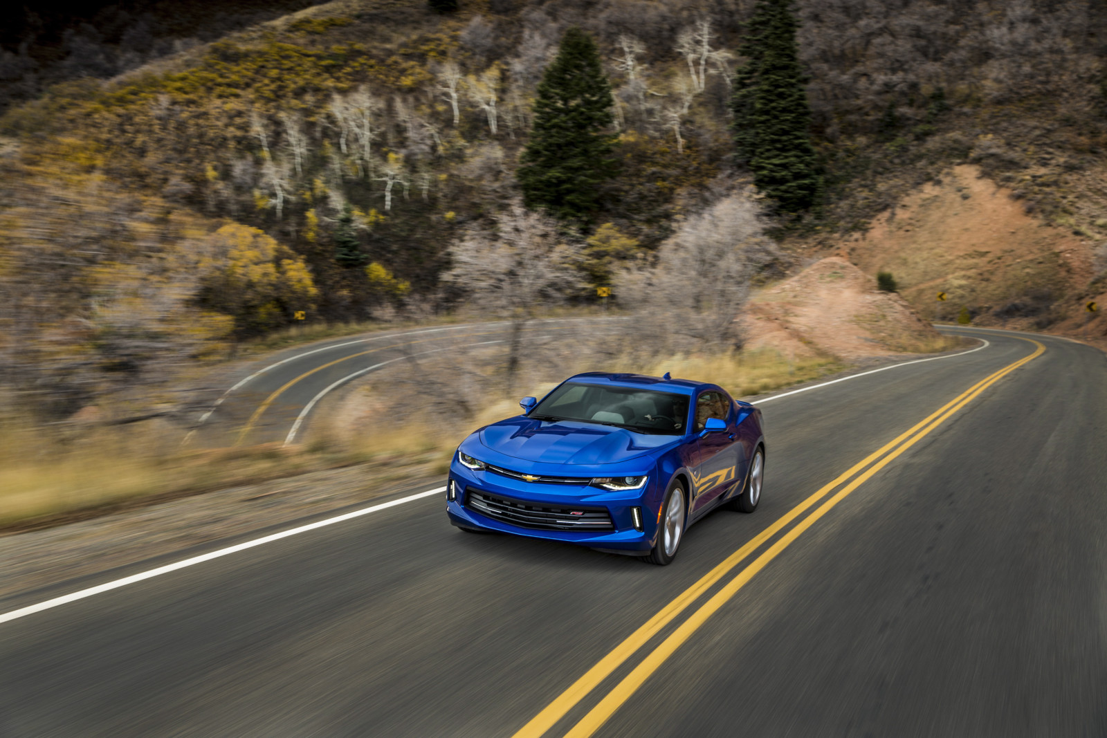 สีน้ำเงิน, ความเร็ว, Camaro, กลับ