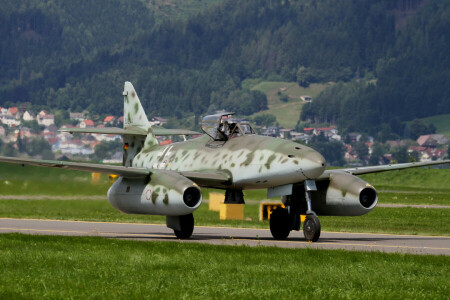 爆撃機, 戦士, ジェット, Me.262