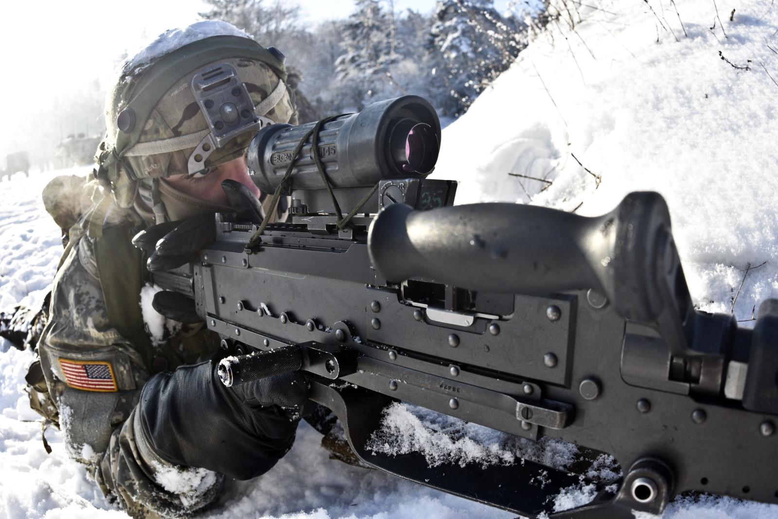 기관총, 무기, 병사, M240B