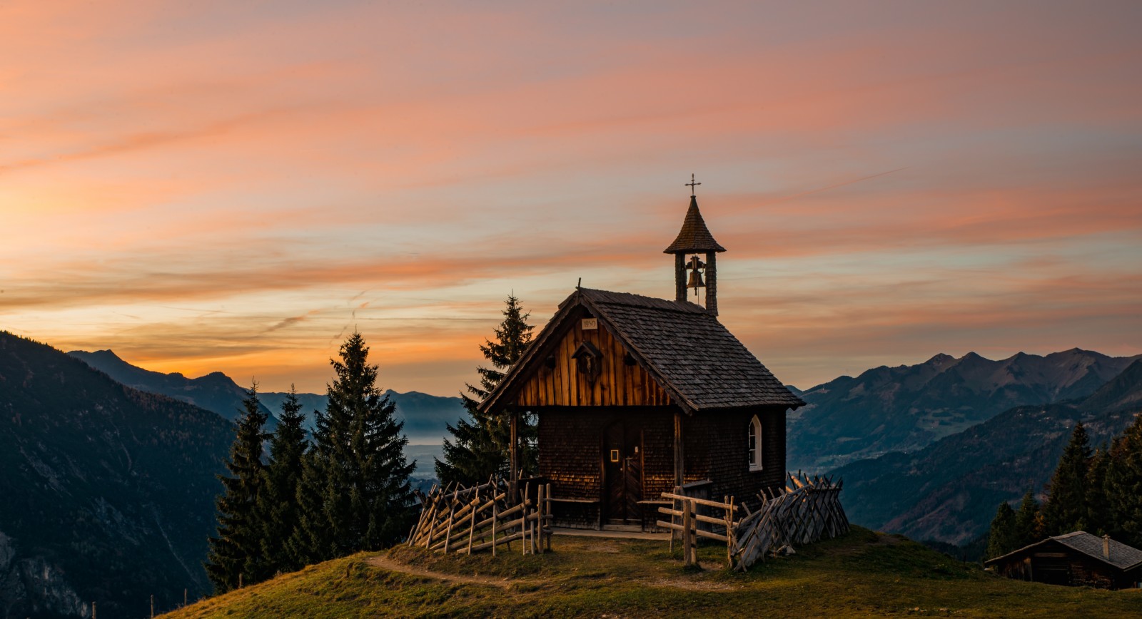 gunung, Austria, pegunungan Alpen, Gereja