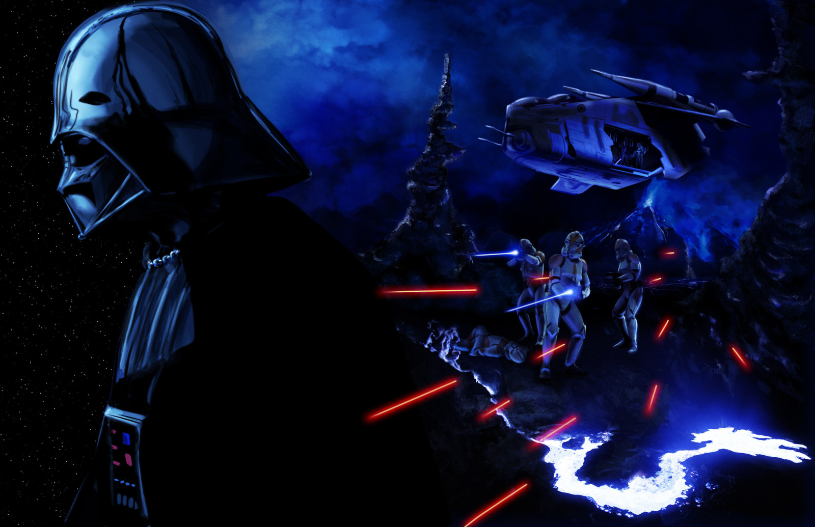 seni, Darth Vader, helm, penjahat, Stormtrooper