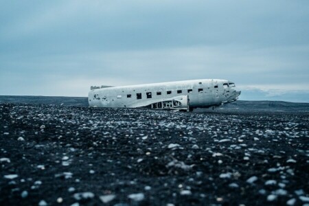 ジェフ・シェルドン, 写真, スクラップ, 飛行機, 残骸