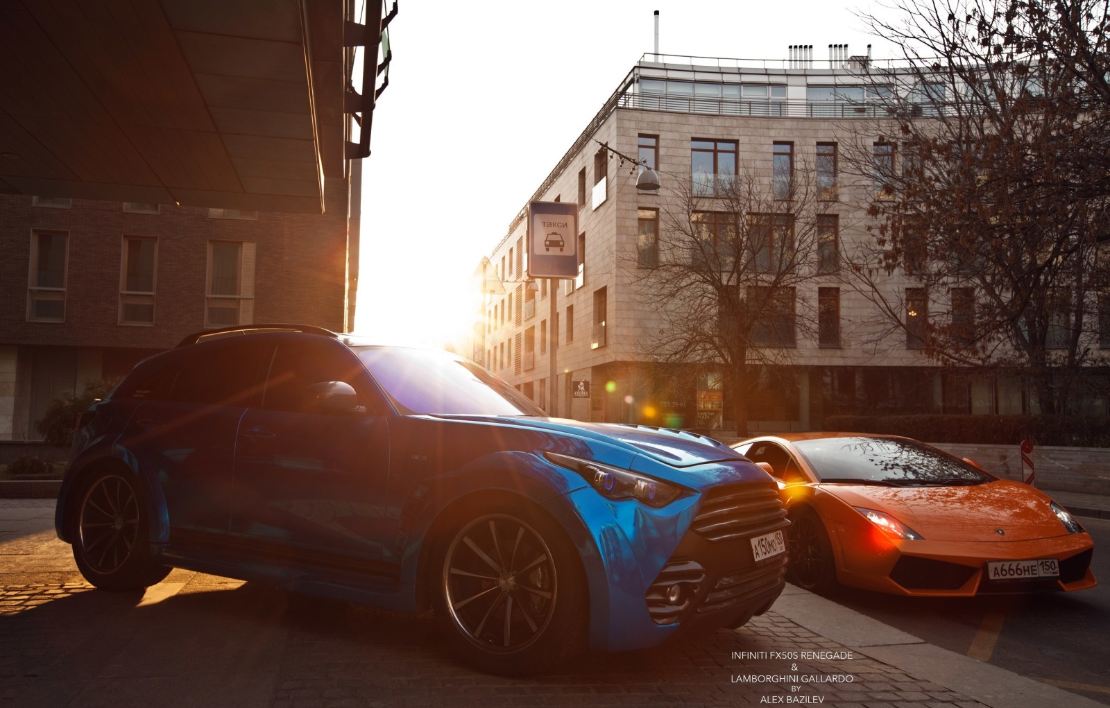 Lamborghini, Tự động, mặt trời, Máy móc, nhiếp ảnh gia, Alex Bazilev, Infiniti