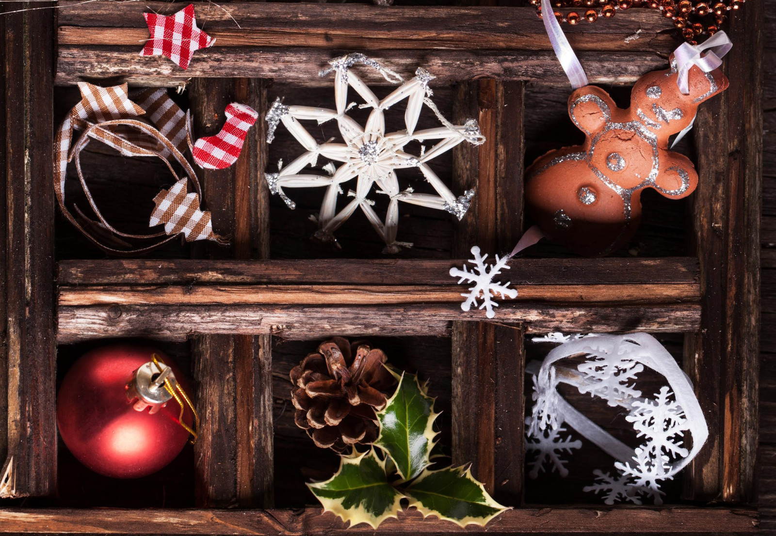 新年, 圣诞, 快活的, 圣诞节, 饼干, 球, 雪花, 2016年