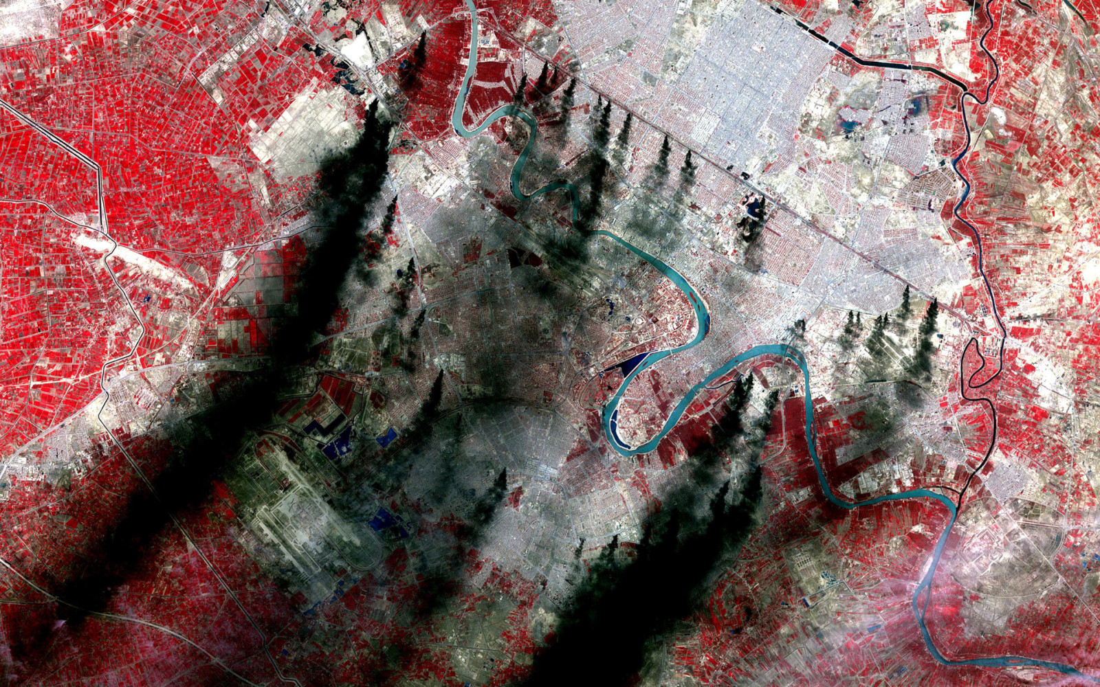 강, 조직, 사진, 파노라마, 지구, NASA