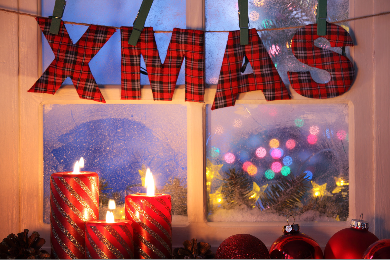 salju, Tahun baru, hari Natal, dekorasi, Gembira, cahaya, musim dingin, Xmas