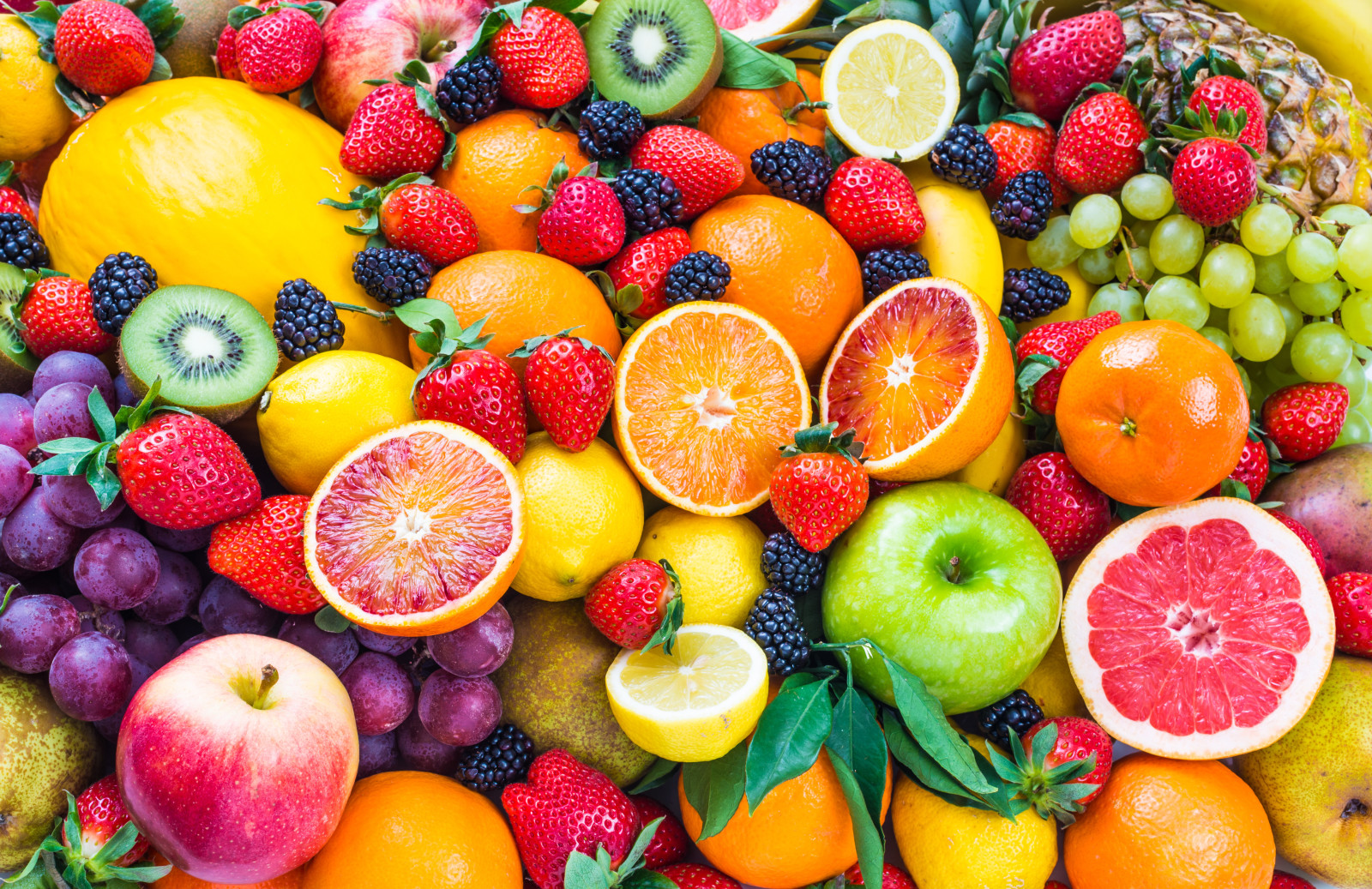 浆果, 新鲜, 水果, 水果