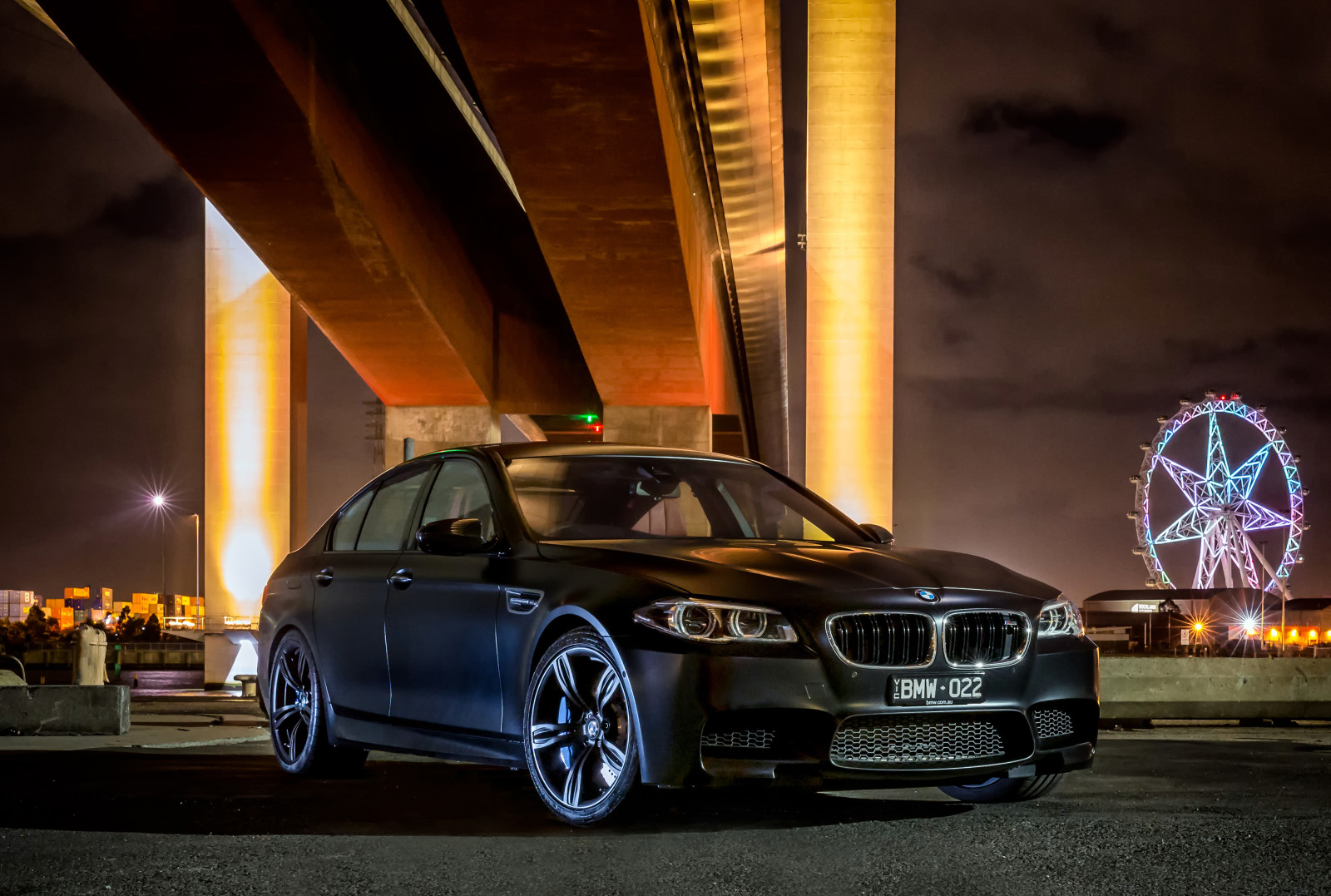 hitam, BMW, sedan, 2015