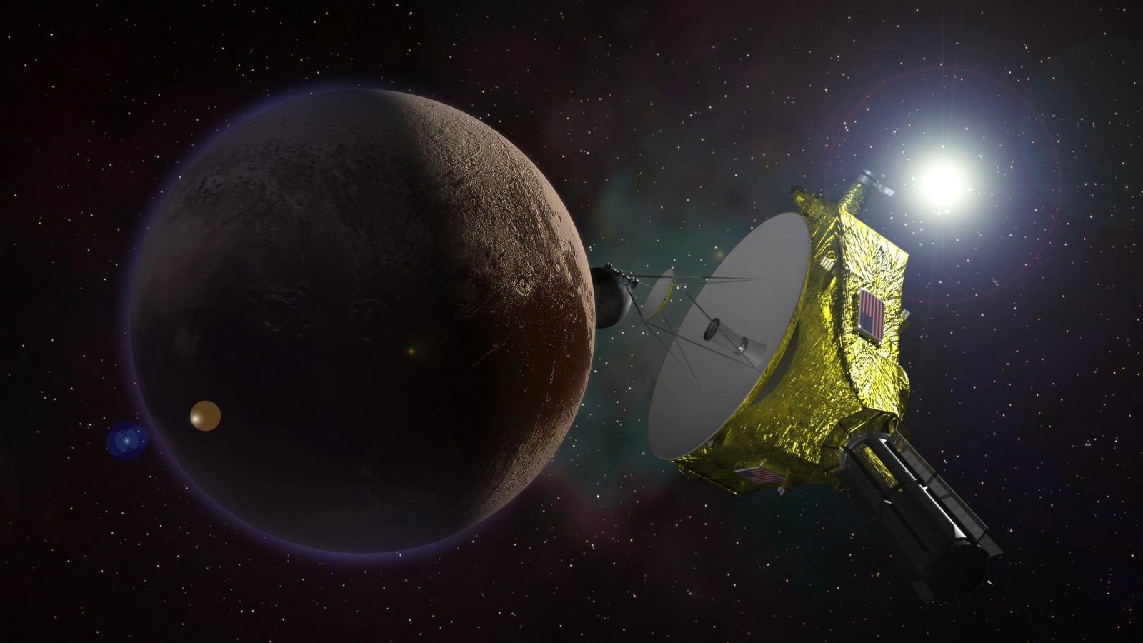 Planet, stasiun, NASA, Pluto, "Cakrawala baru", antar planit
