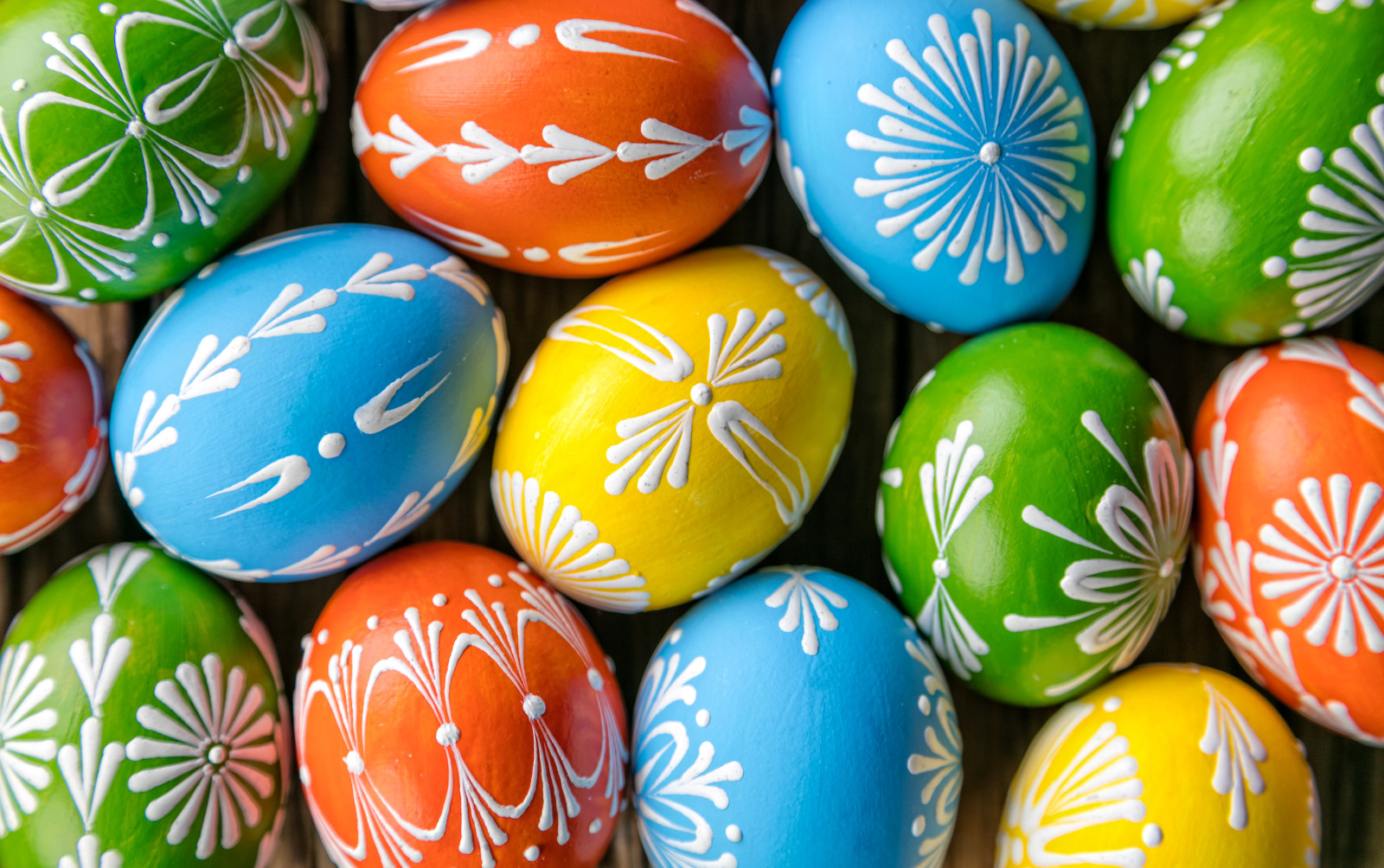 gỗ, ngày lễ, trứng, vui mừng, mùa xuân, Đầy màu sắc, lễ Phục sinh