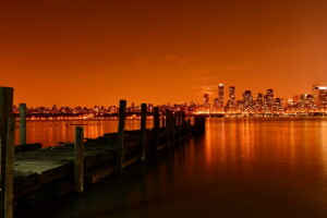 Sông Hudson, Cuộc gọi cuối, Thành phố New York, đêm, bến tàu, tuần trăng mật
