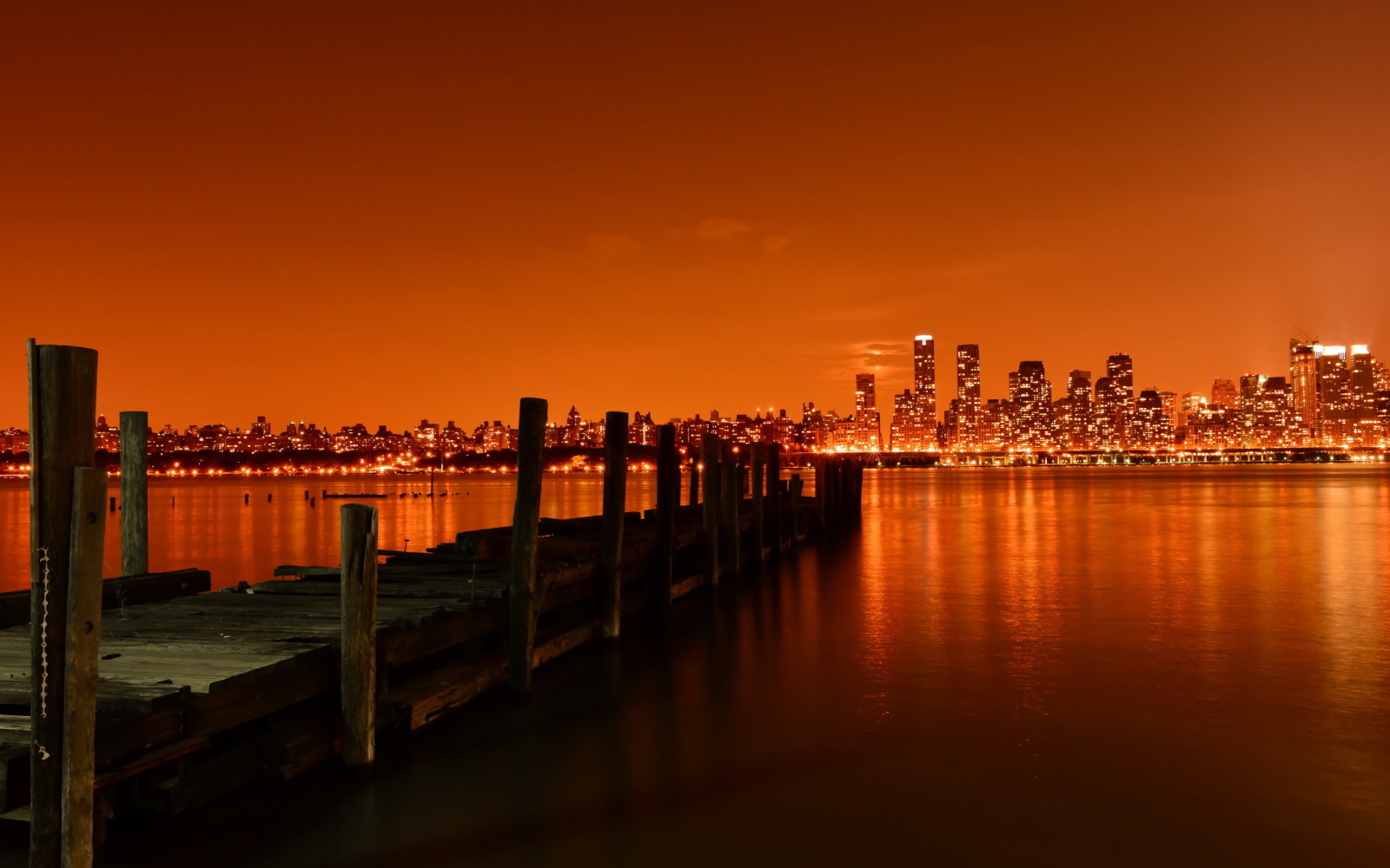 đêm, bến tàu, Sông Hudson, Thành phố New York, tuần trăng mật, Cuộc gọi cuối