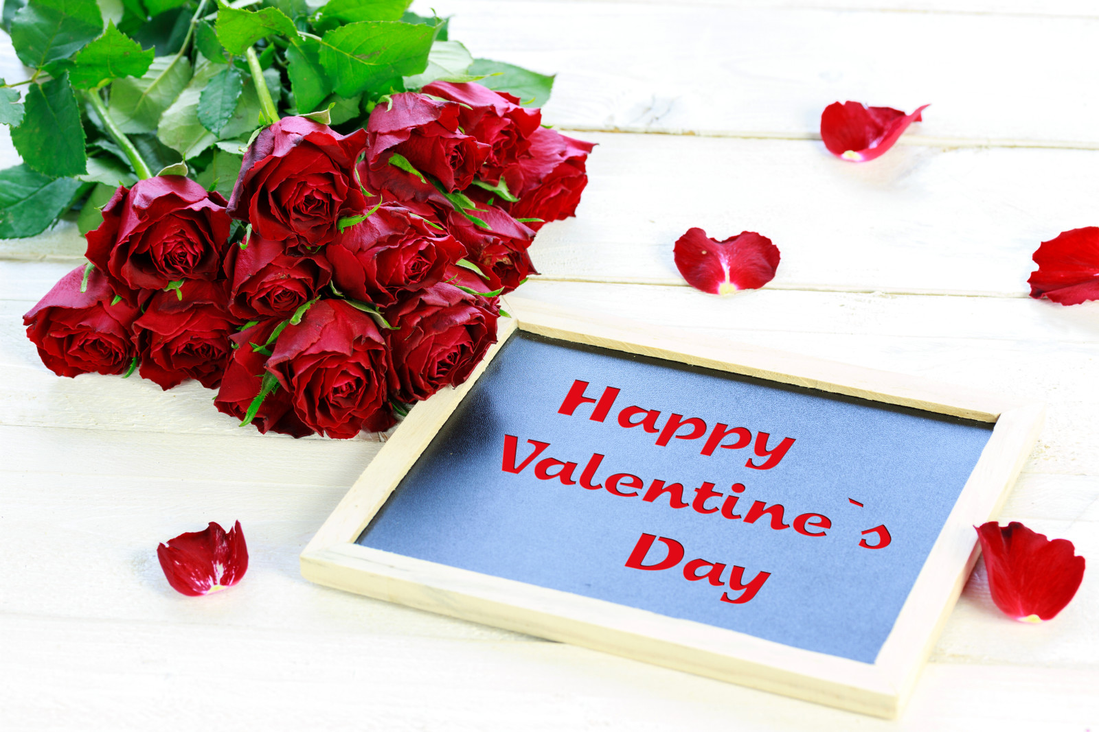 hari Valentine, mawar, buket, Selamat, kelopak, tunas