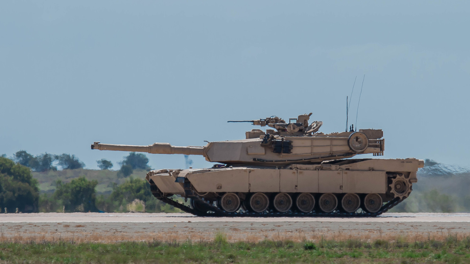 baju zirah, tangki, Abrams, M1A1