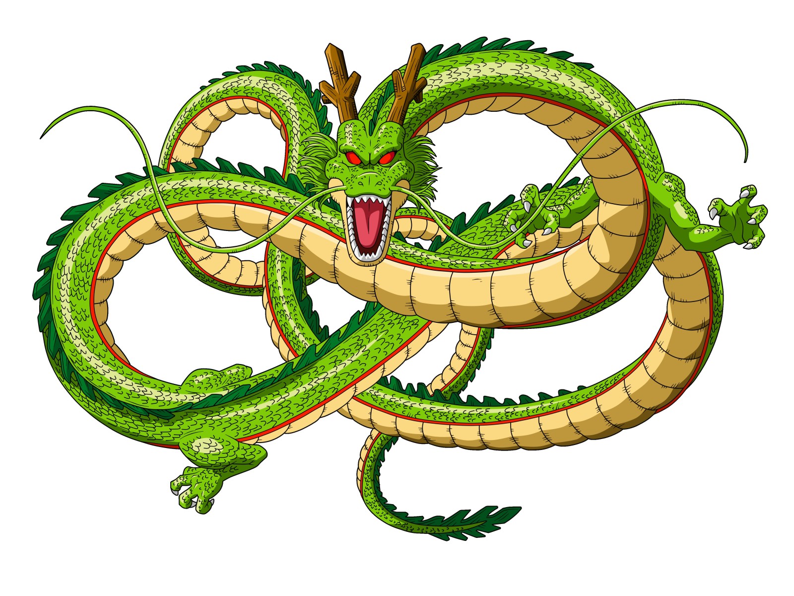 มังกร, สีเขียว, ball z dragon