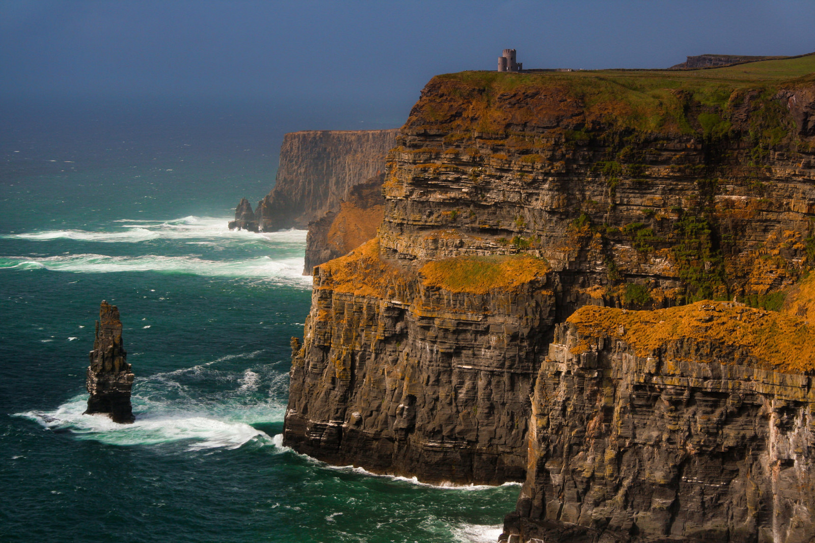 laut, batu, menara, Irlandia, County Clare