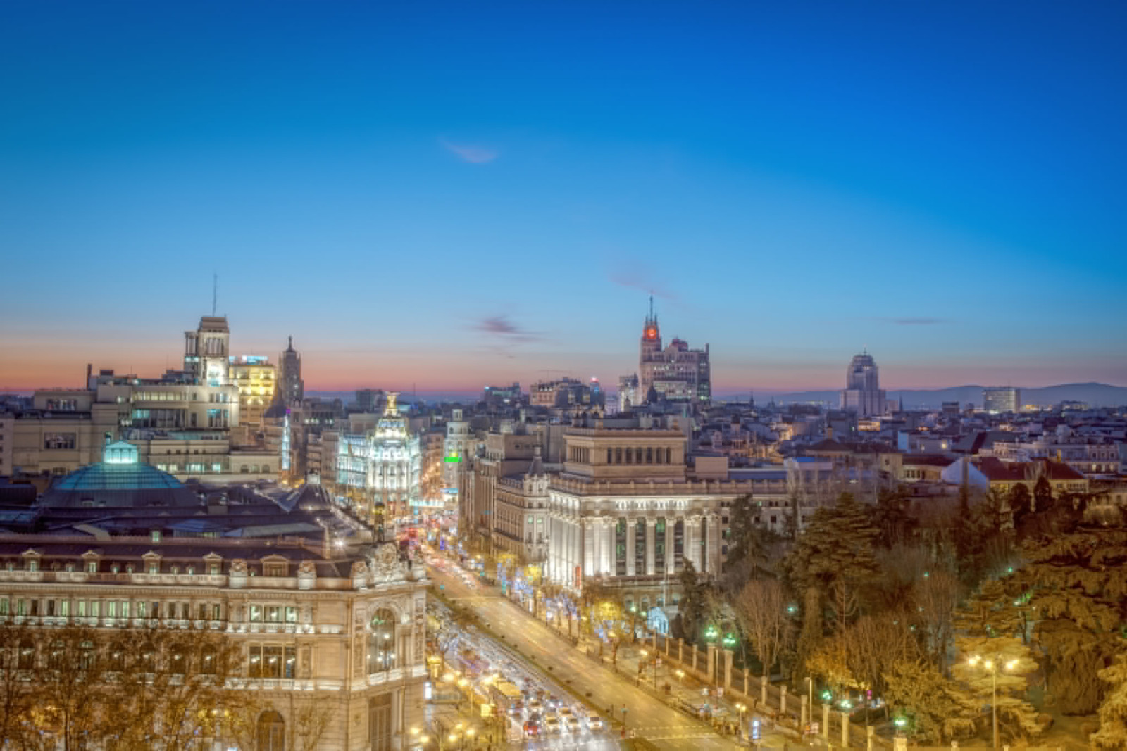 thành phố, đường, Trang Chủ, ngành kiến trúc, Tây Ban Nha, Châu Âu, Madrid