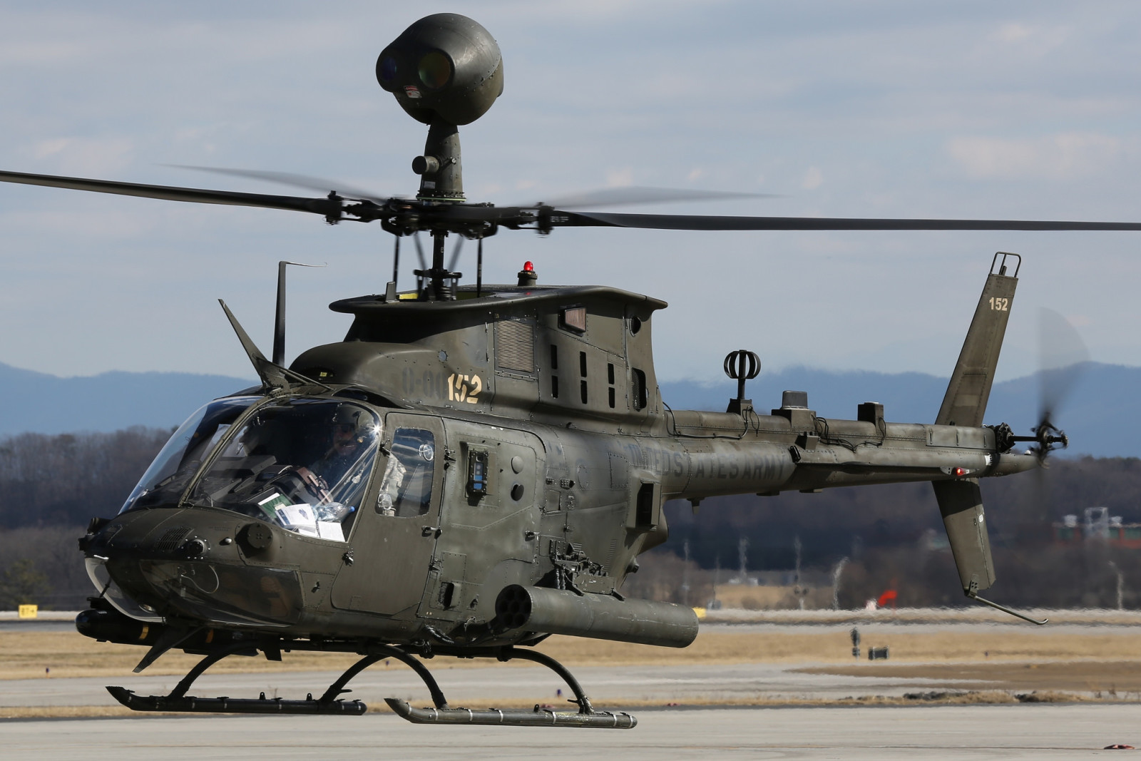helikopter, lonceng, Amerika, mudah, Serba guna, OH-58, Kiowa