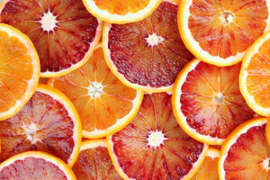 水果, 葡萄柚, 果汁, 橘子, 剥, 切片